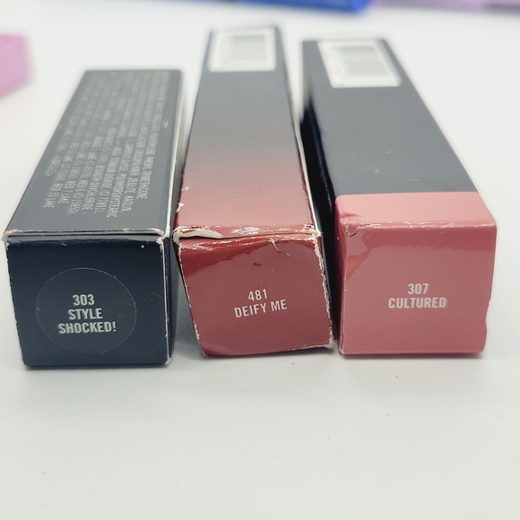 Mac Cosmetics Powder Kiss Lipstick | Style Shocked | Brand New in Box - Picture 15 of 15